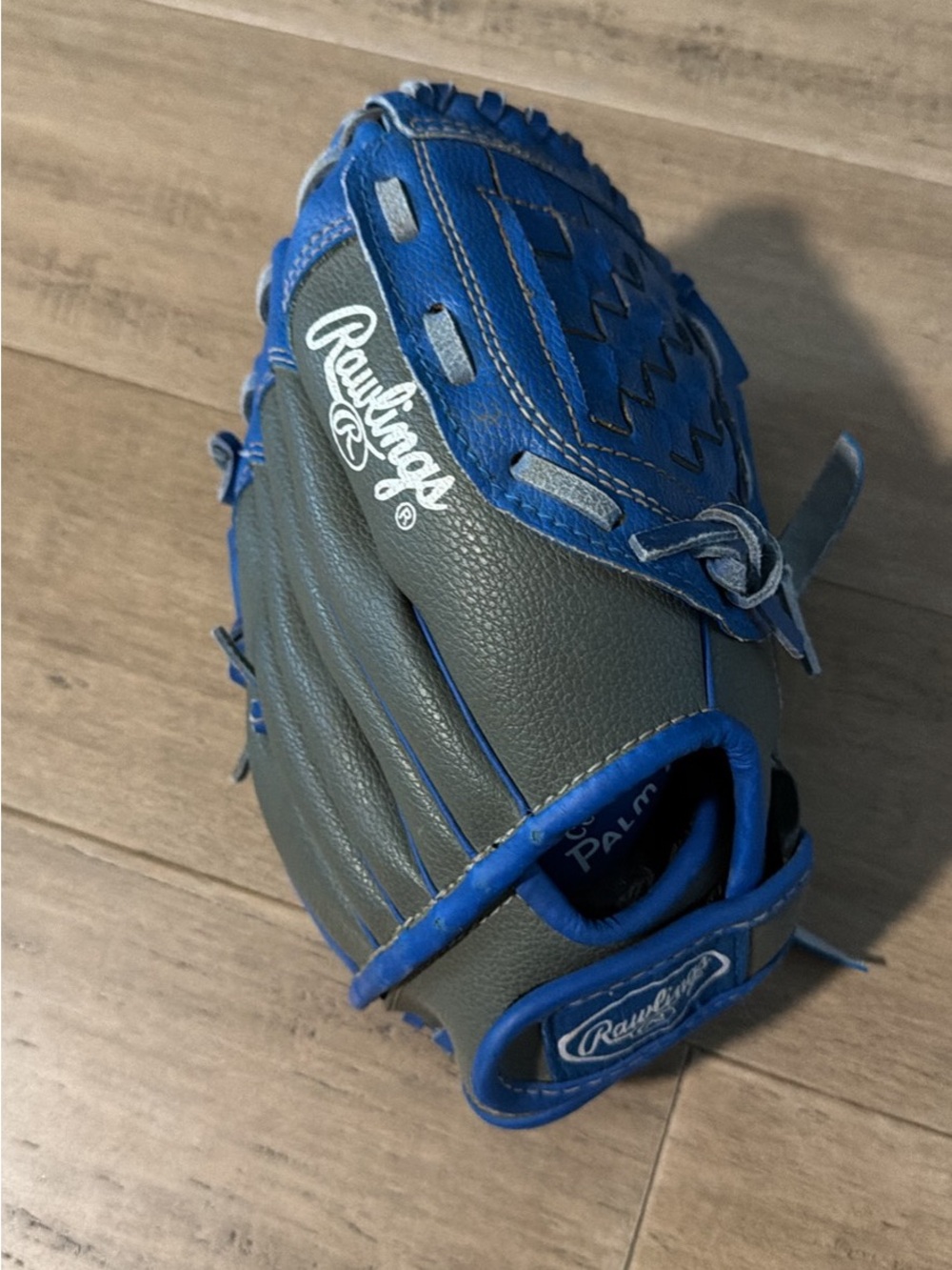 Rawlings Kids Blue and Gray Baseball Glove S10GRY 10 inch